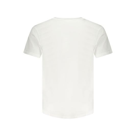 Calvin Klein White Cotton Men T-Shirt