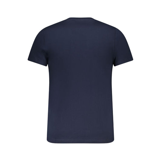Tommy Hilfiger Blue Cotton Men T-Shirt