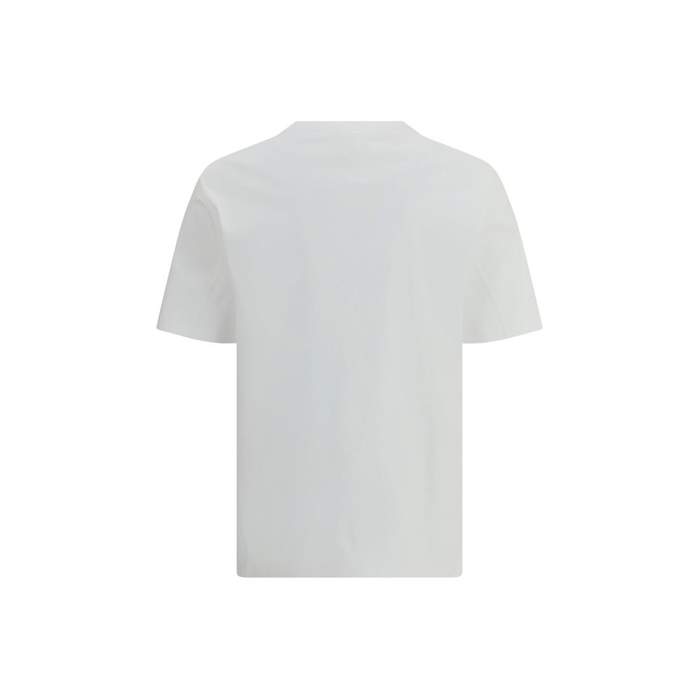 Brunello Cucinelli White Cotton T-Shirt