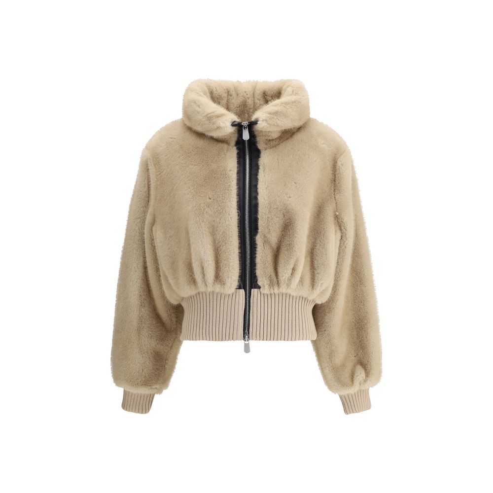 PINKO Beige Polyester Bomber