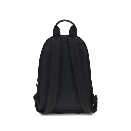 Palm Angels Black Polyester Backpack