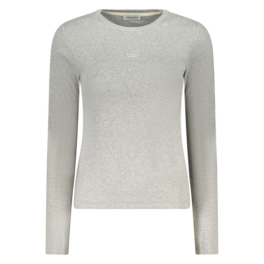 Guess Jeans Gray Cotton Women's T-Shirt