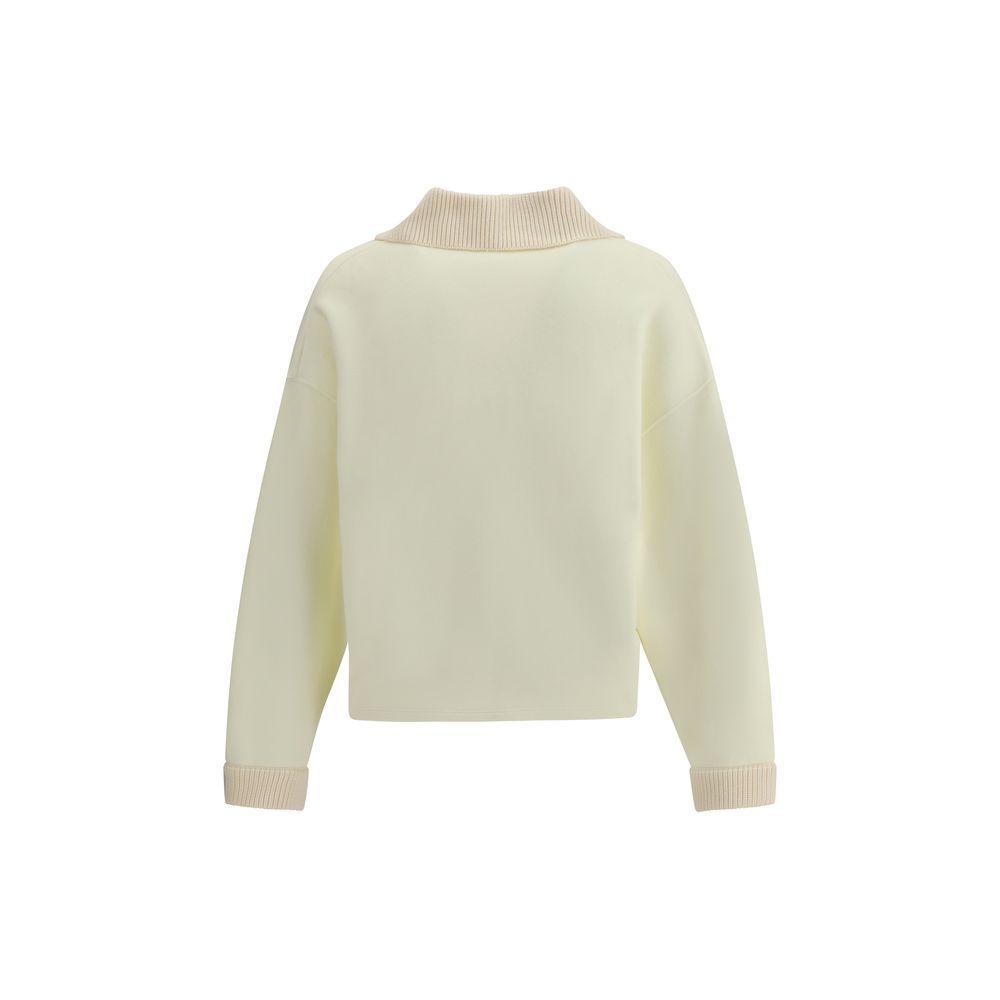 Jacquemus Cream Cotton Sweatshirt