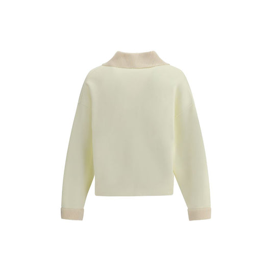 Jacquemus Cream Cotton Sweatshirt