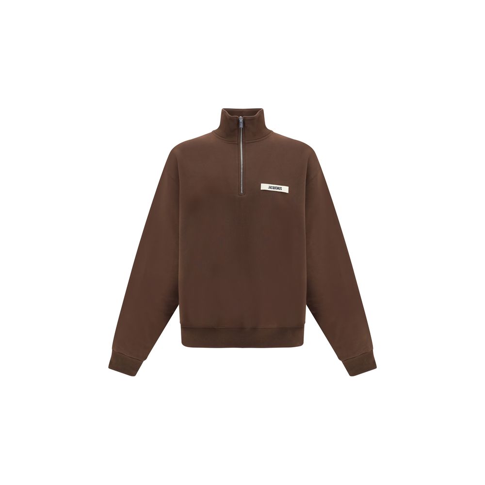 Jacquemus Brown Cotton Sweatshirt