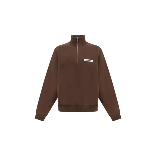 Jacquemus Brown Cotton Sweatshirt