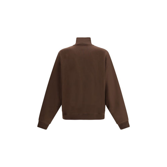 Jacquemus Brown Cotton Sweatshirt