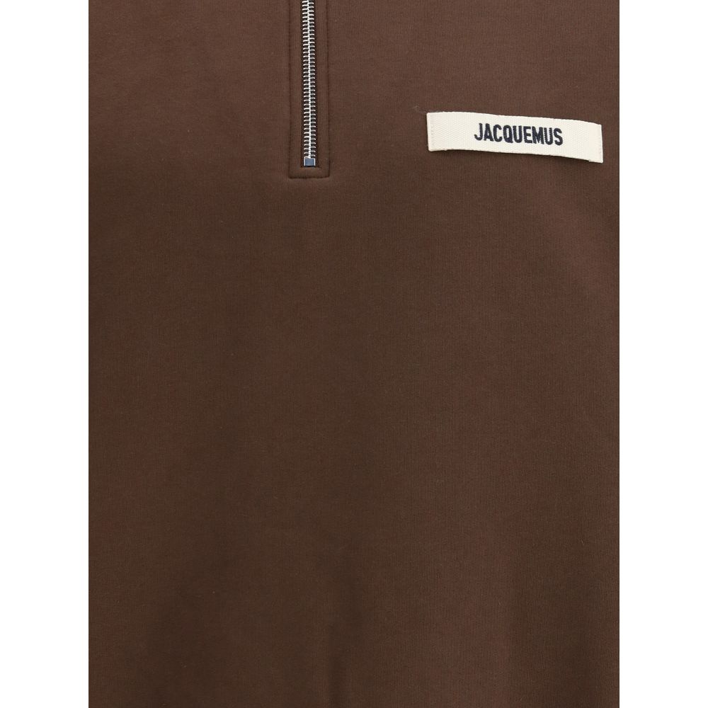 Jacquemus Brown Cotton Sweatshirt