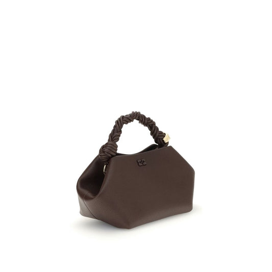 Ganni Brown Recycled Polyester Handbag