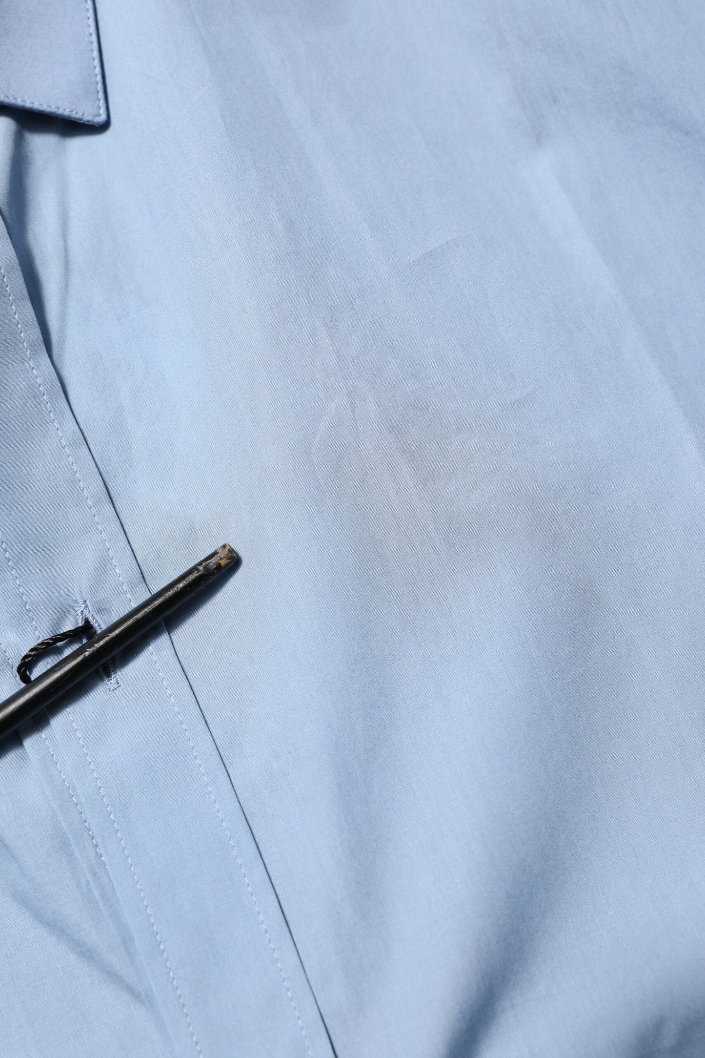 Dolce & Gabbana Blue Cotton Collared GOLD Formal Dress  Shirt