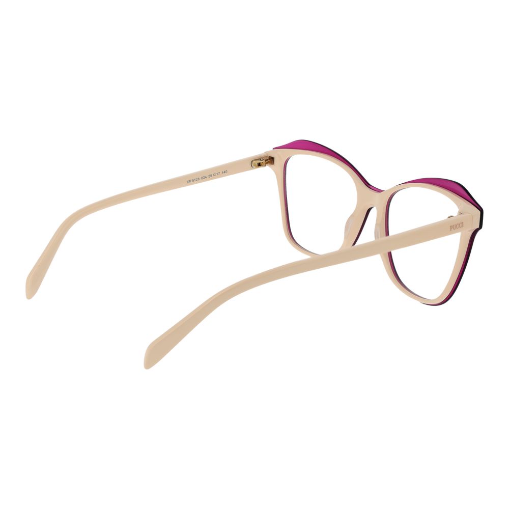 Emilio Pucci Purple Plastic Glasses (Frames)