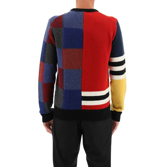 Dolce & Gabbana Multicolor Wool Sweater