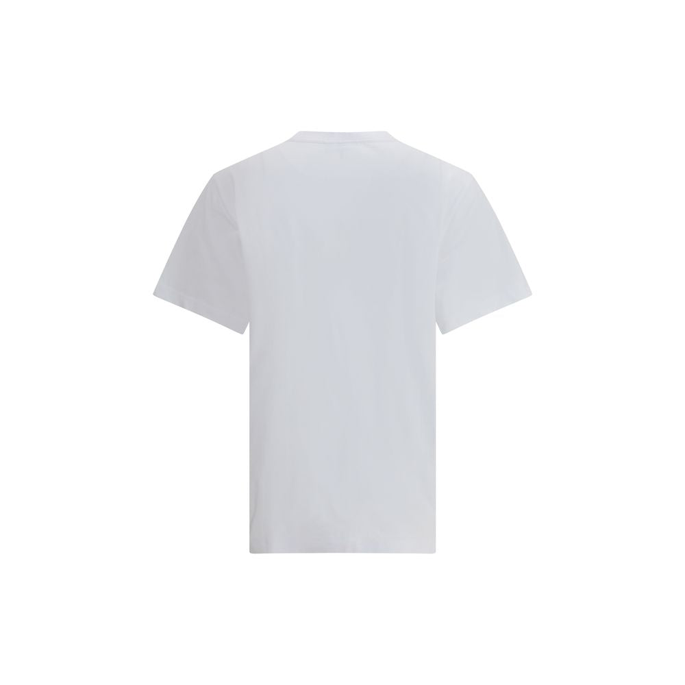 Ganni White Cotton T-Shirt