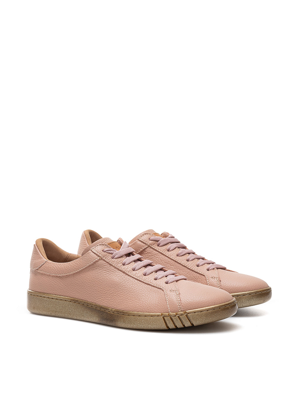 Bally Pink Leather Sneaker