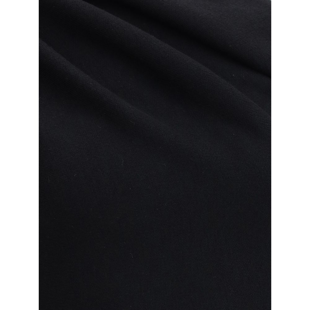 Khaite Black Merino Wool Top