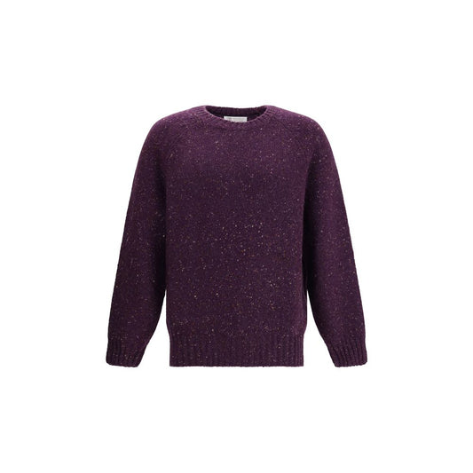 Brunello Cucinelli Purple Cashmere Sweatshirt