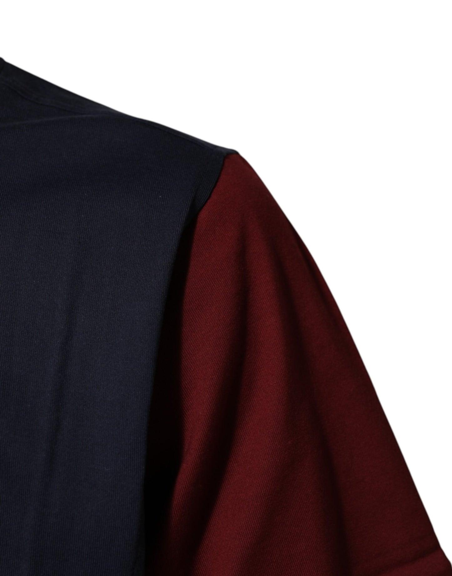 Dolce & Gabbana Multicolor Striped Cotton Men Crew Neck T-shirt