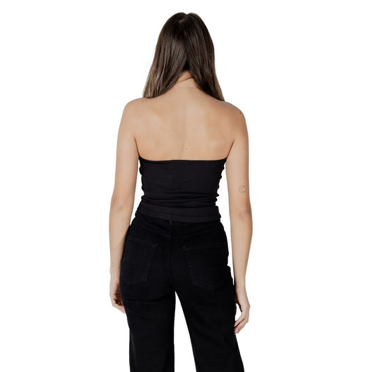 Calvin Klein Jeans Black Recycled Cotton Top