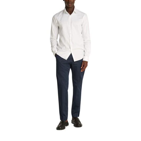 Calvin Klein White Cotton Shirt