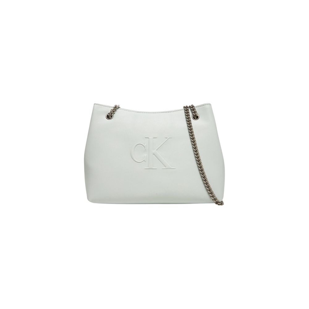 Calvin Klein Jeans Gray Polyethylene Handbag