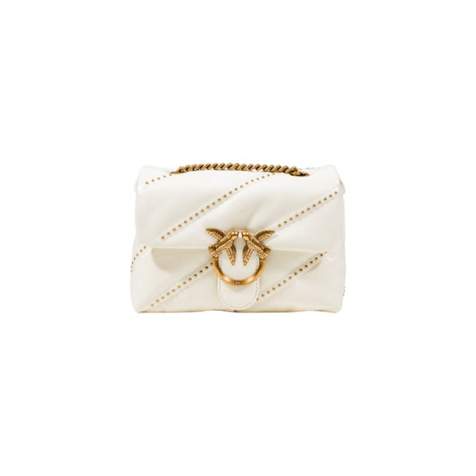 PINKO White Polyethylene Handbag