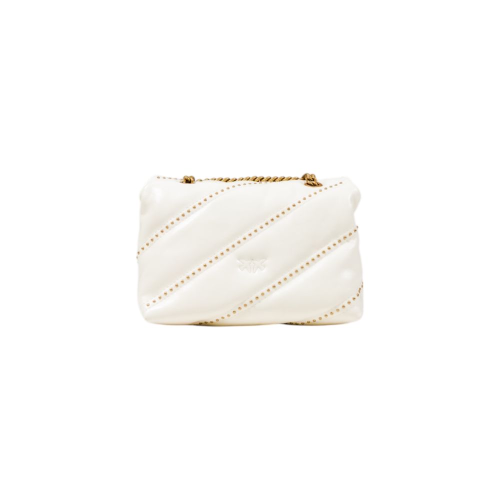 PINKO White Polyethylene Handbag