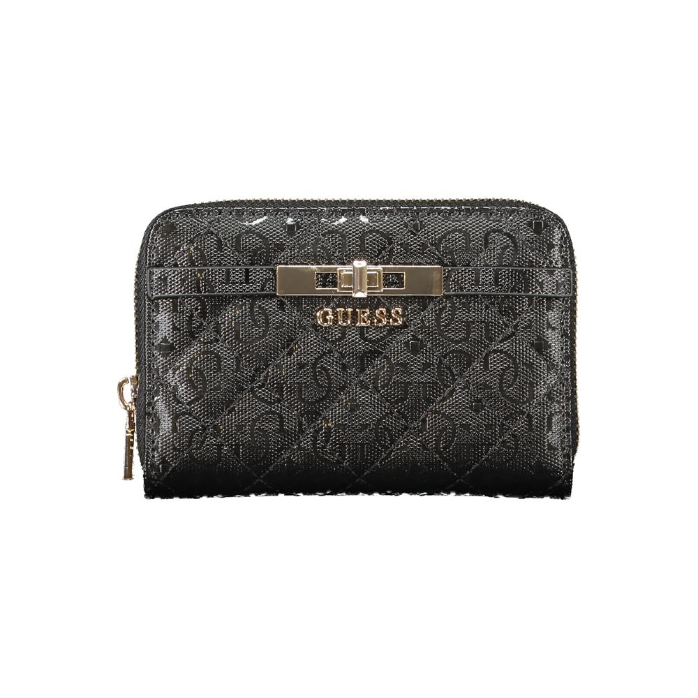 Guess Jeans Black Polyethylene Women Wallet
