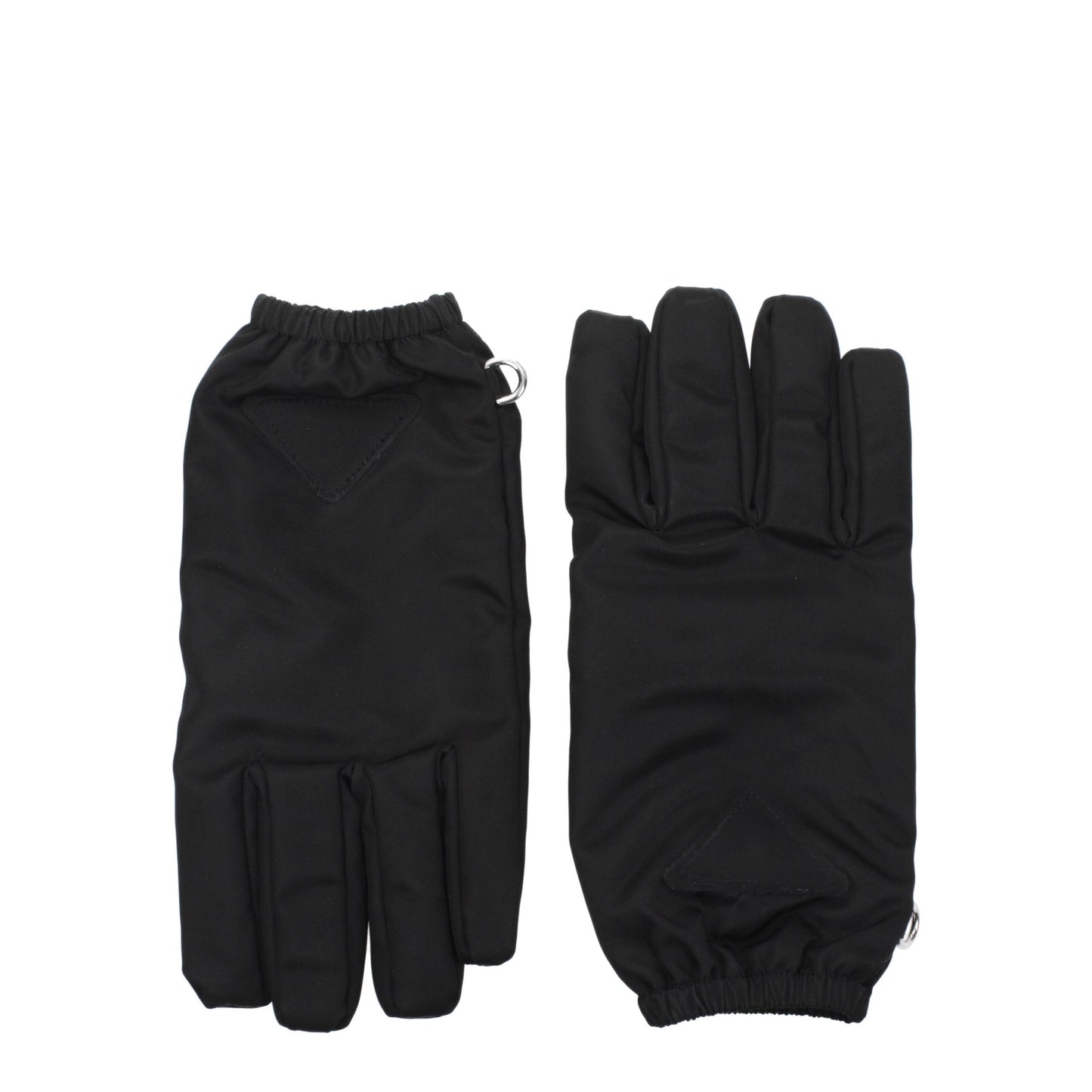 Prada Black Nylon Gloves