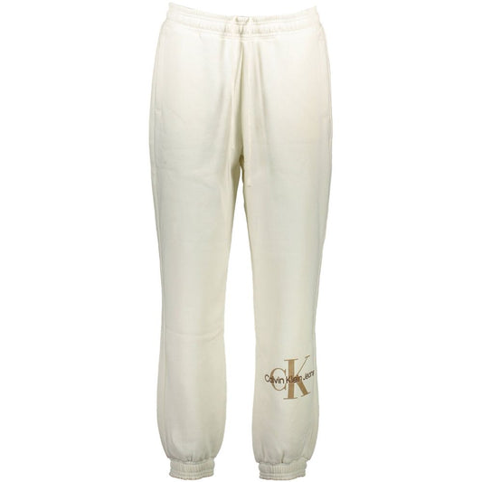 Calvin Klein White Cotton Pant