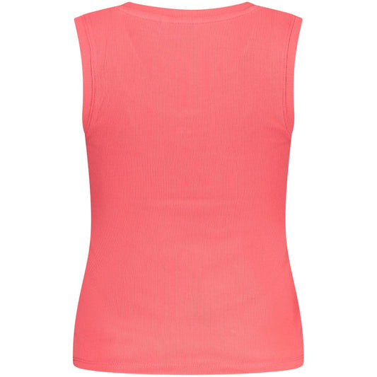 Tommy Hilfiger Pink Cotton Tank Top