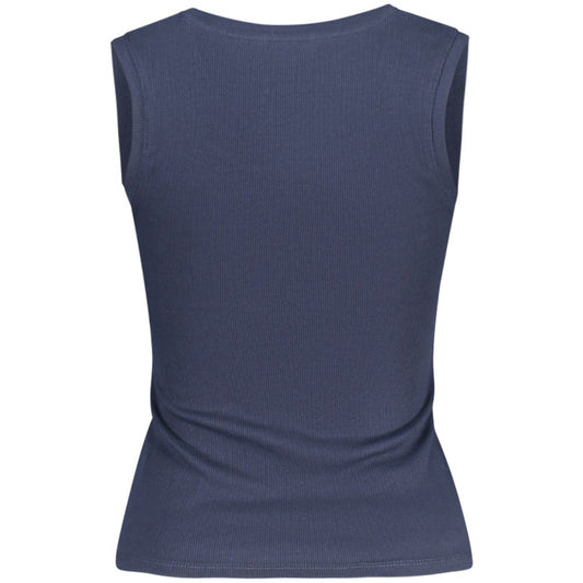 Tommy Hilfiger Blue Cotton Tank Top