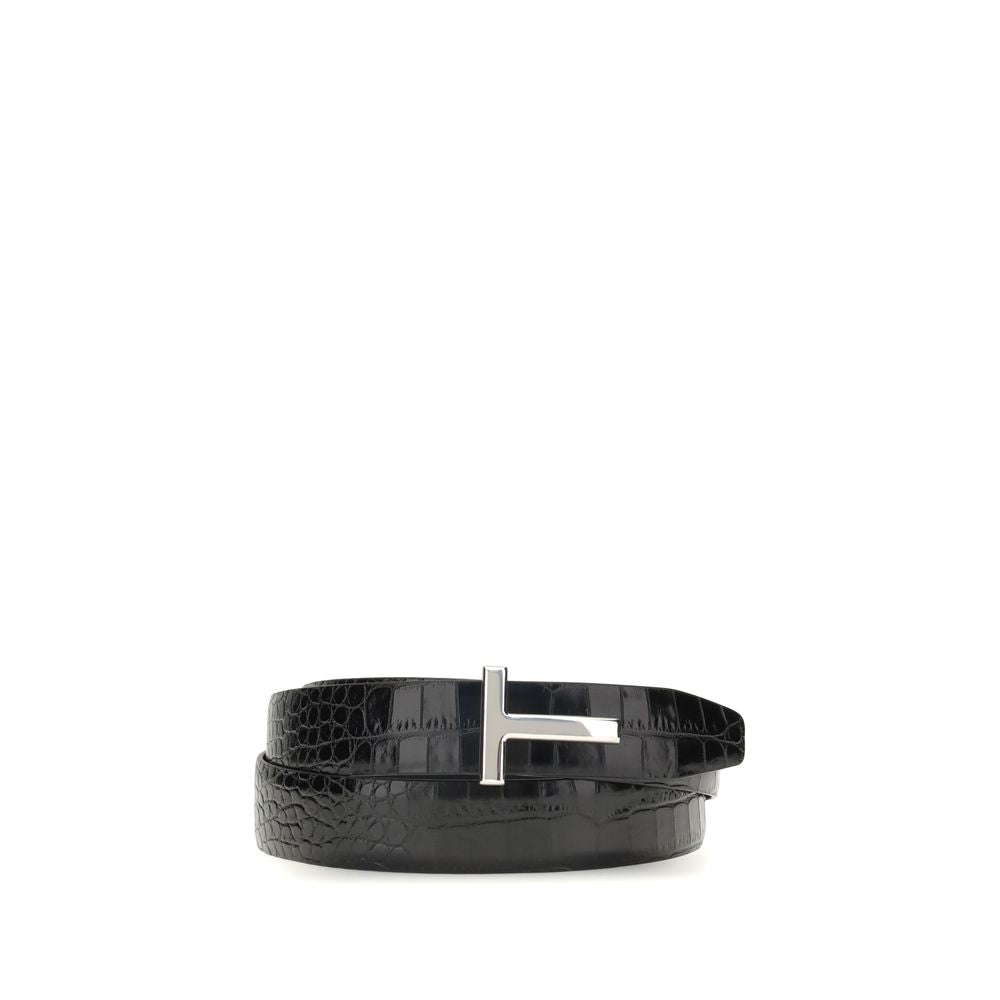 Tom Ford Black Leather Belt