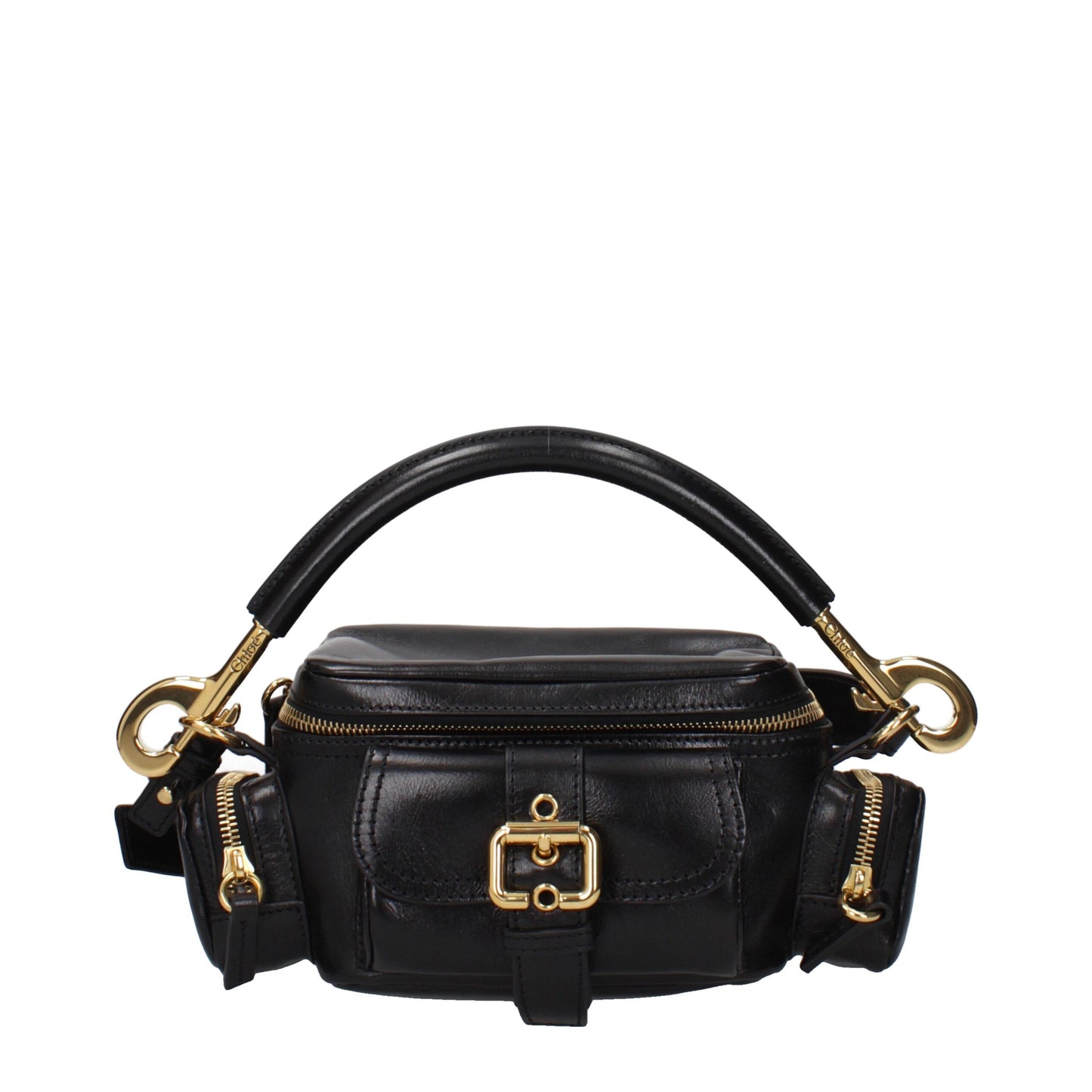 Chloé Black Leather Handbags