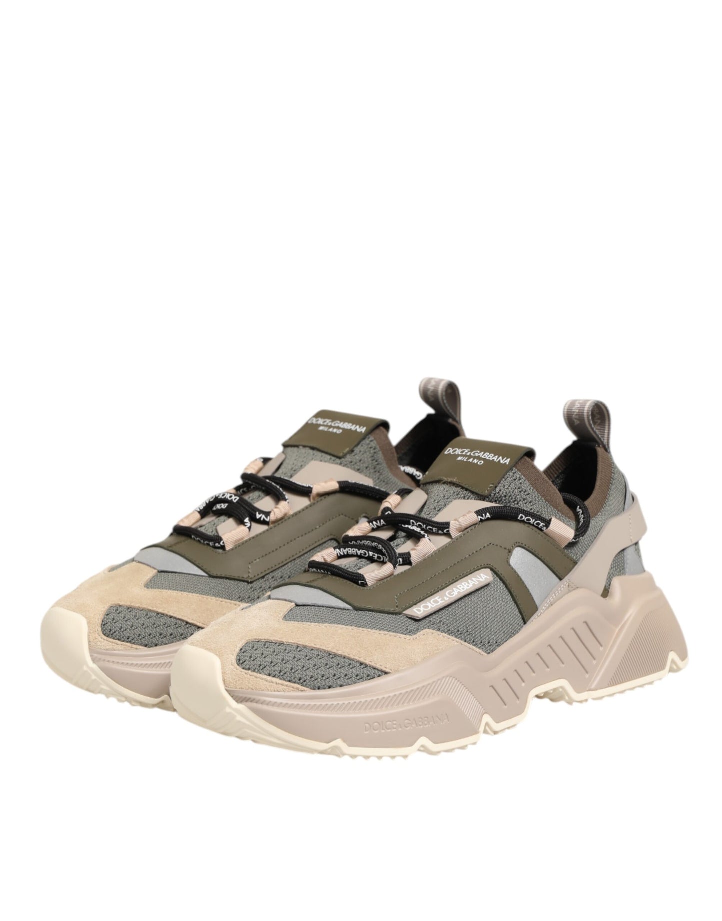 Dolce & Gabbana Multicolor Daymaster Low Top Sneakers Shoes