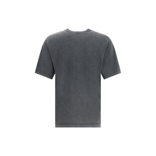 Dolce & Gabbana Gray Cotton T-Shirt