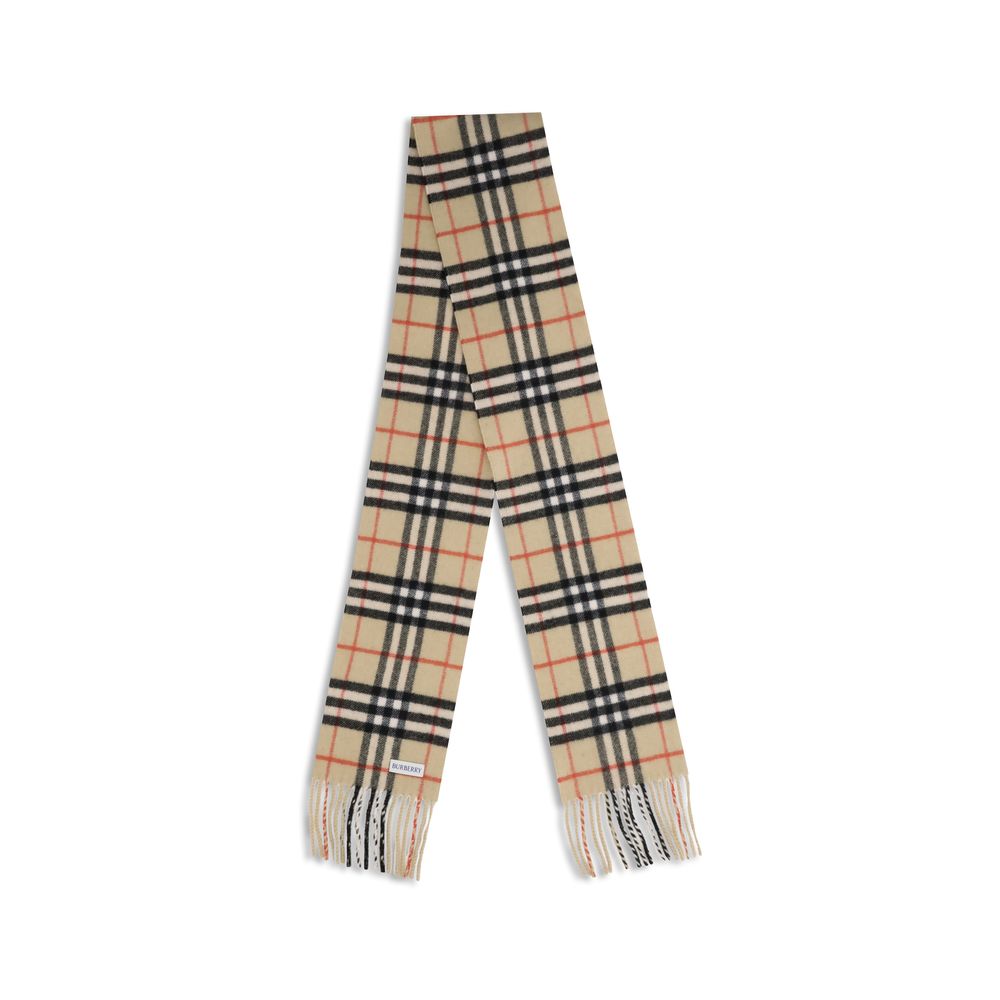 Burberry Beige Cashmere Scarf