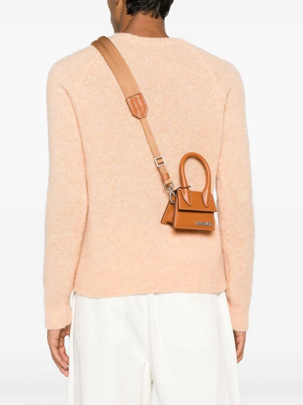 Jacquemus Light Brown Le Chiquito Homme Crossbody Bag