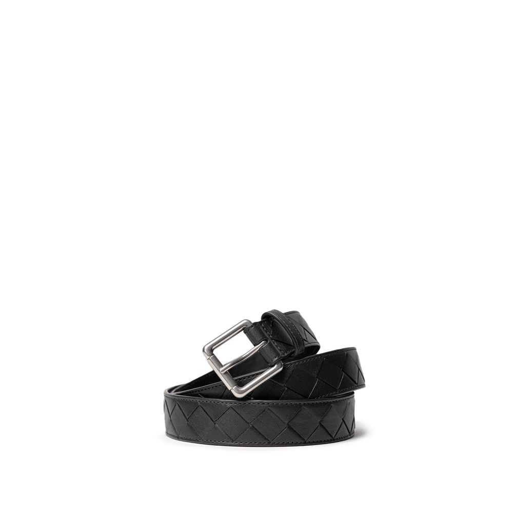 Bottega Veneta Green Leather Regular Belt