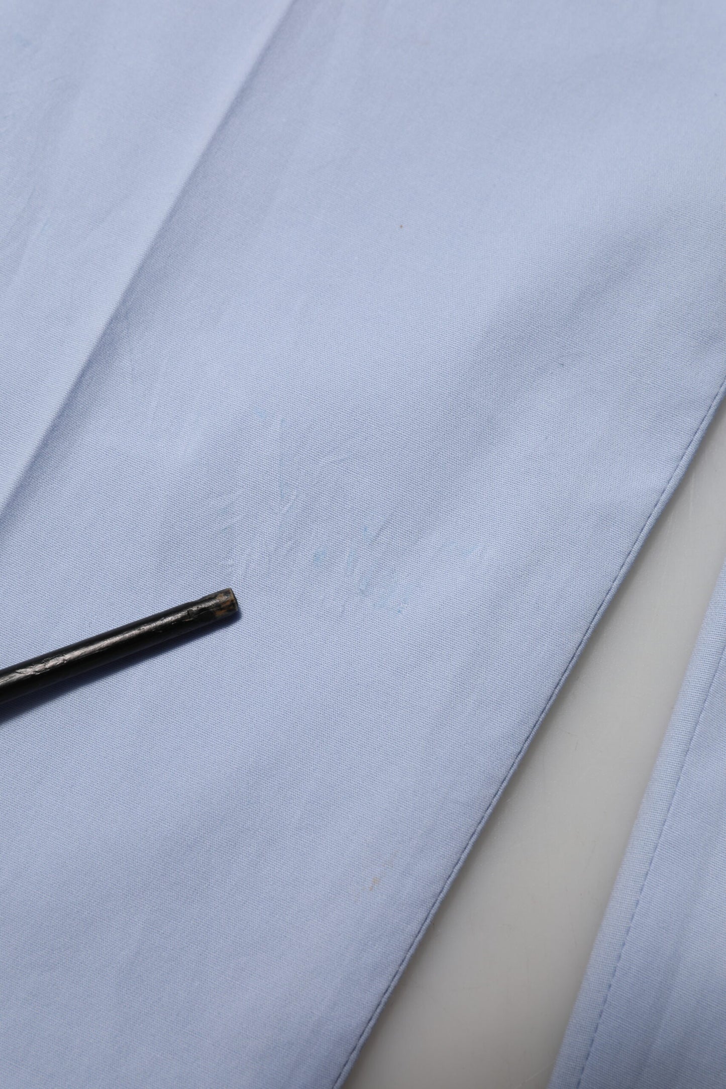 Dolce & Gabbana Light Blue Cotton Stretch Tapered Men Trouser Pants