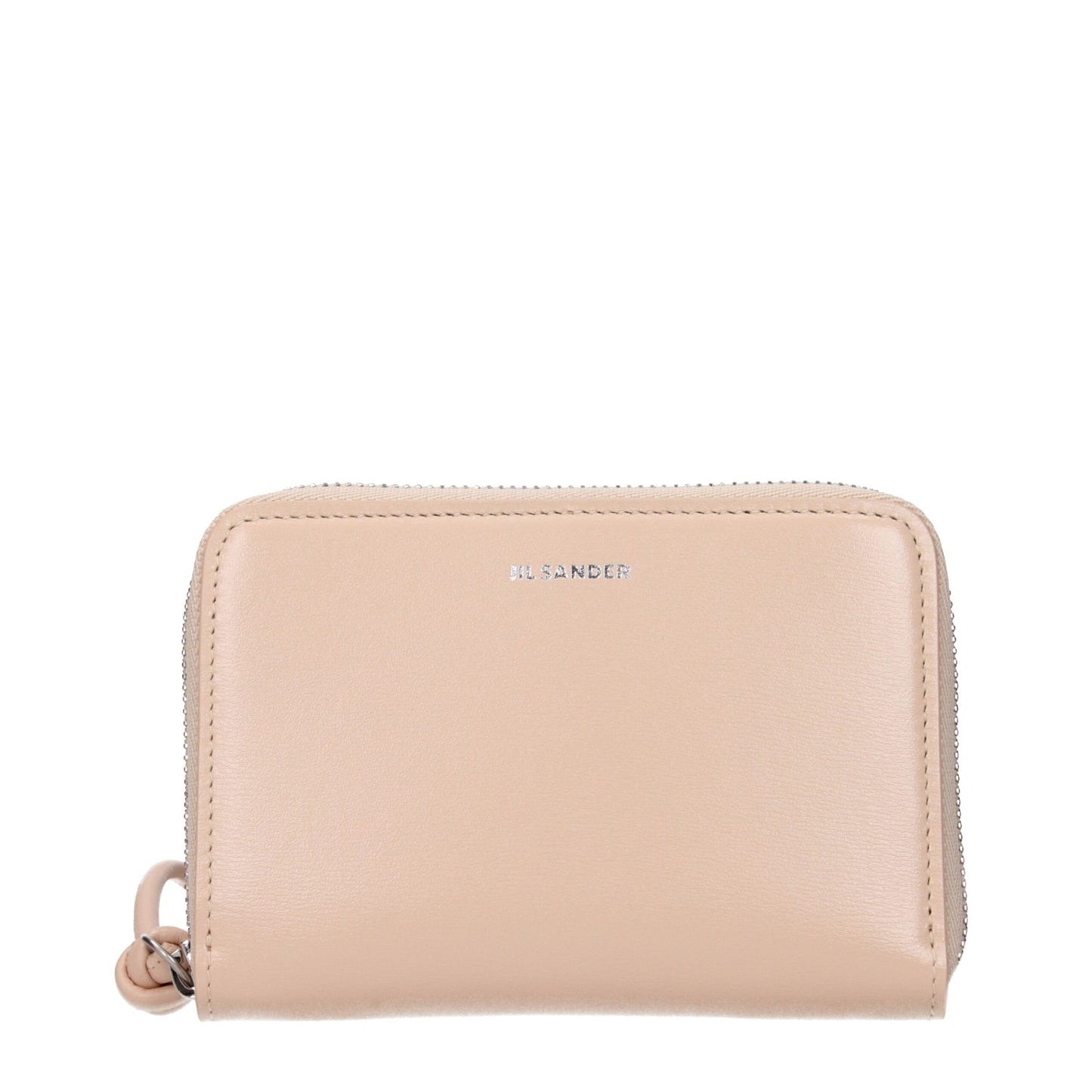 Jil Sander Pink Leather Wallet