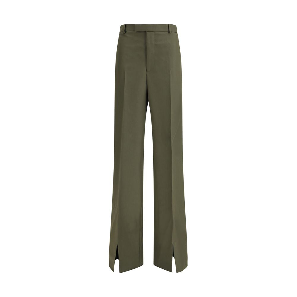 Gucci Green Wool Pants