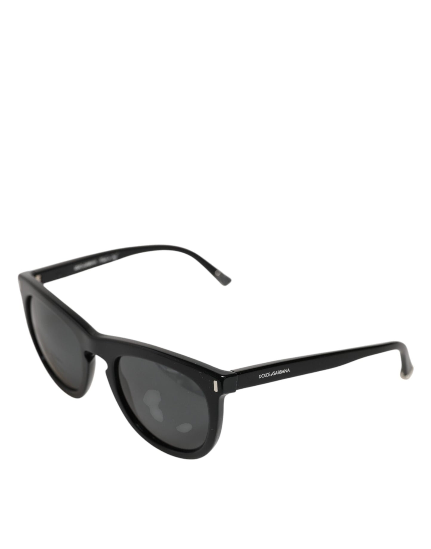 Dolce & Gabbana DG4281 Black Round Frame Full Rim Eyewear Sunglasses