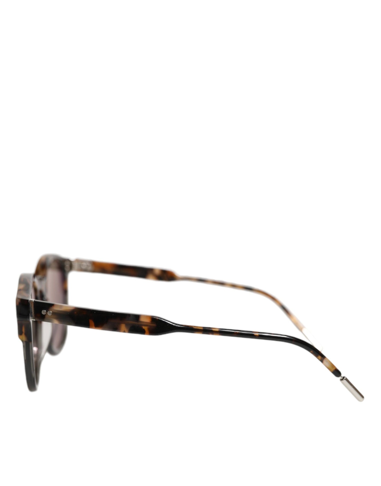 Dolce & Gabbana DG4334B Brown Tortoiseshell Round Frame Shades Sunglasses