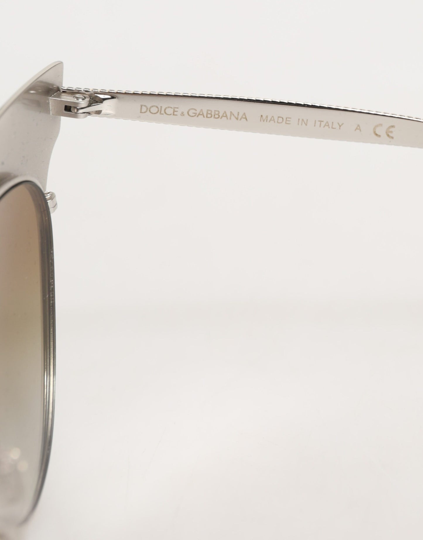 Dolce & Gabbana DG2178 Gold Metal Cat Eye Gradient Eyewear Sunglasses