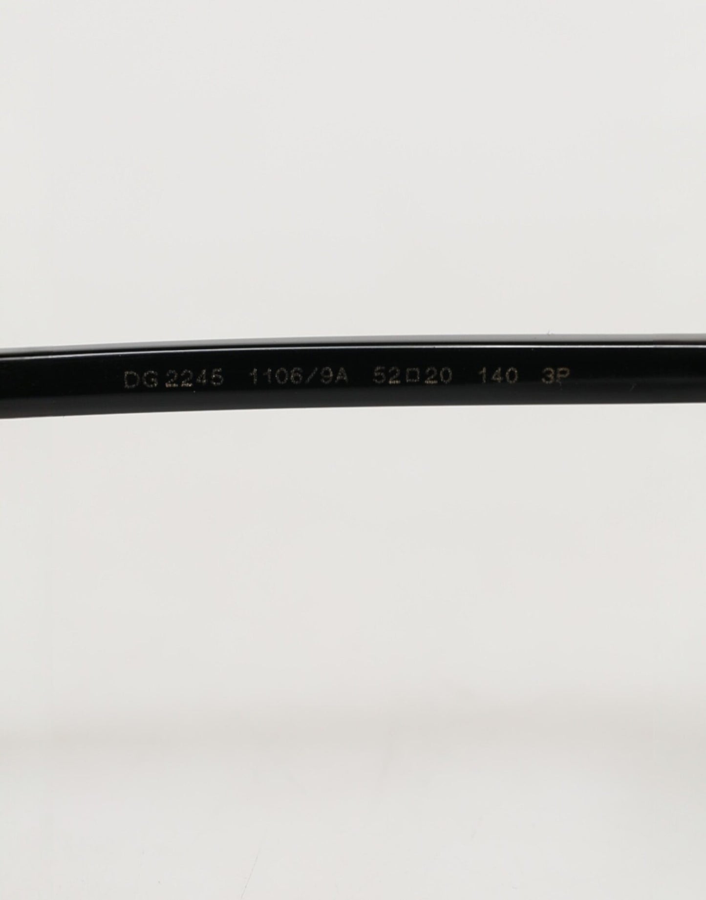 Dolce & Gabbana Matte Black Steel Frame Gray Lens Sunglasses