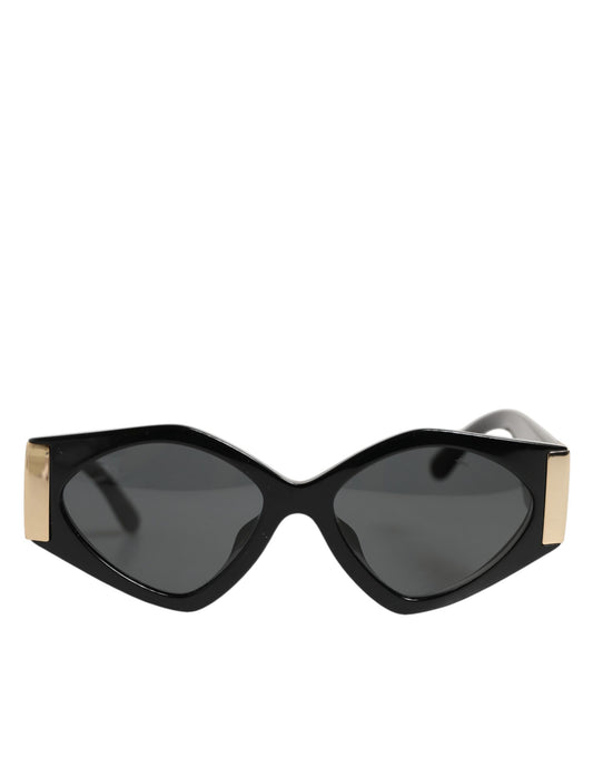 Dolce & Gabbana DG4396 Gray Gradient Black Irregular Frame Sunglasses
