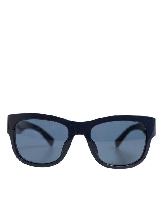 Dolce & Gabbana Blue Acetate Frame Polarized Lenses Sunglasses