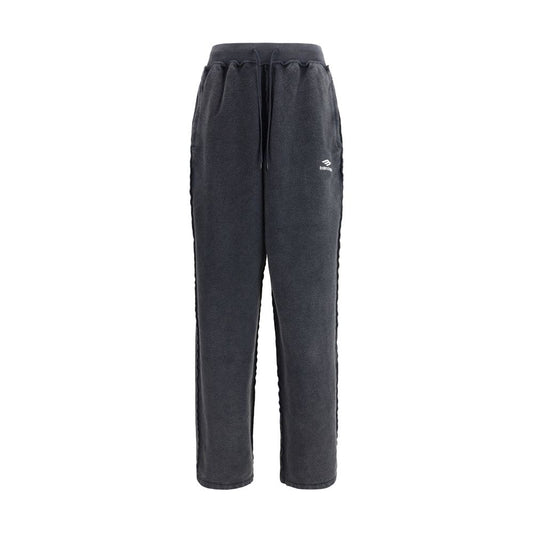 Balenciaga Black Cotton Joggers (Workout Pants)