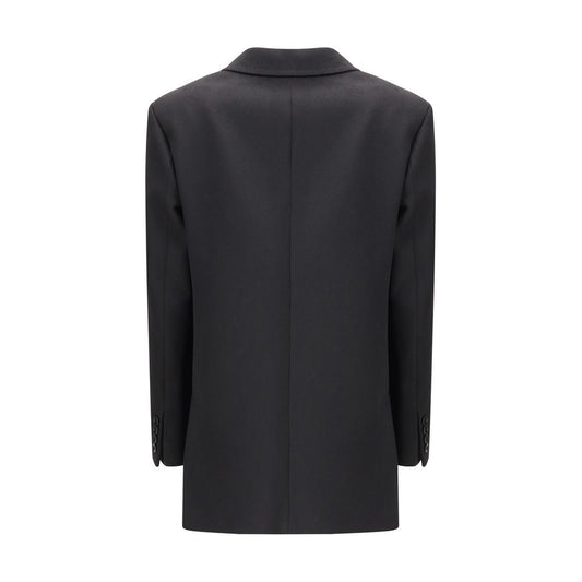 Max Mara Black Camel Hair  Coat