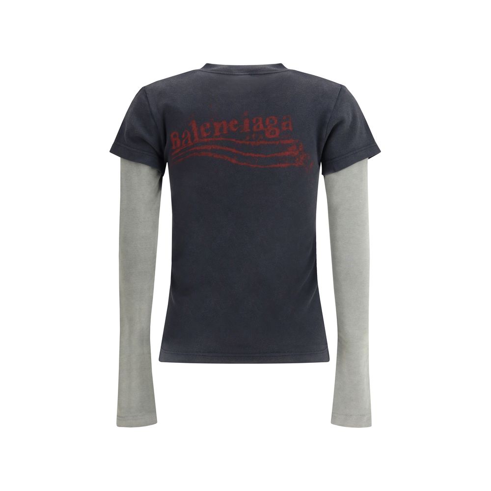 Balenciaga Black Cotton Sportswear